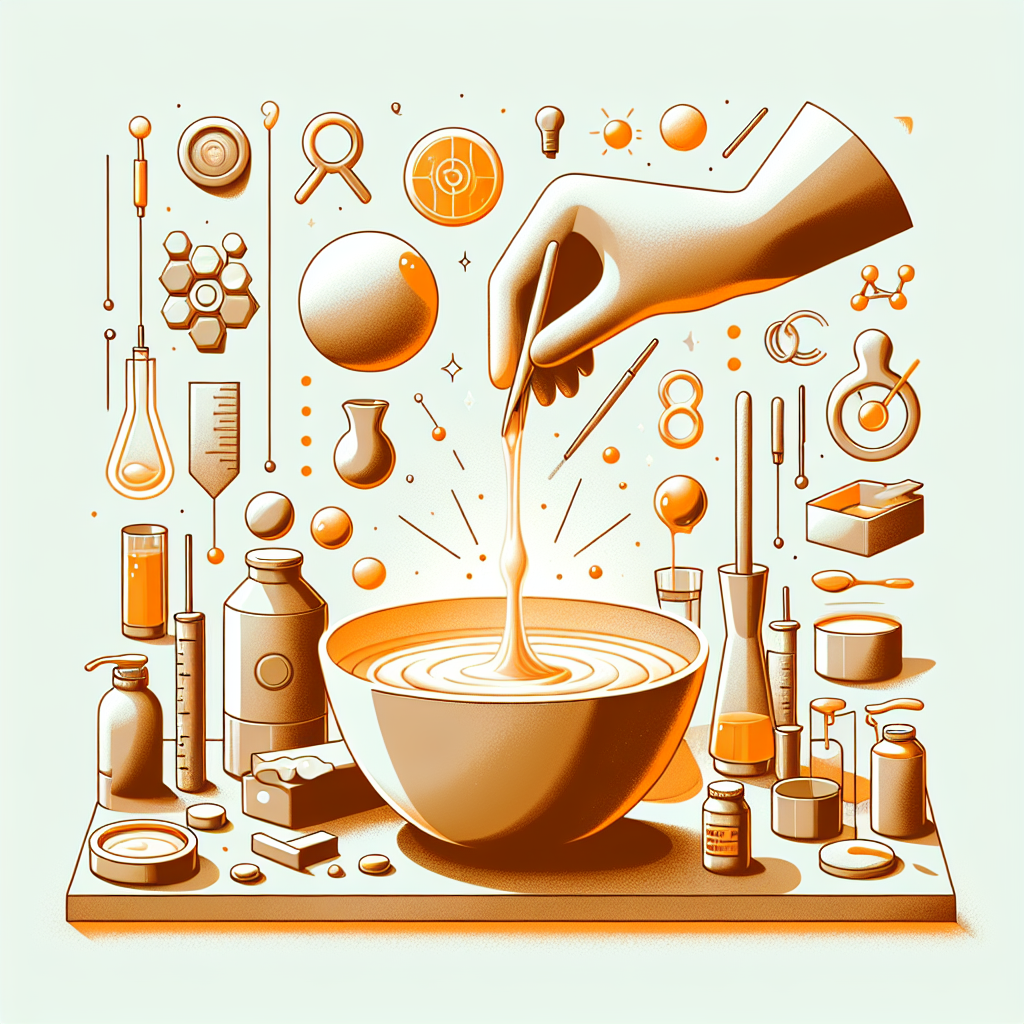 48. Mixing Resin Sculptures With Warm Lighting