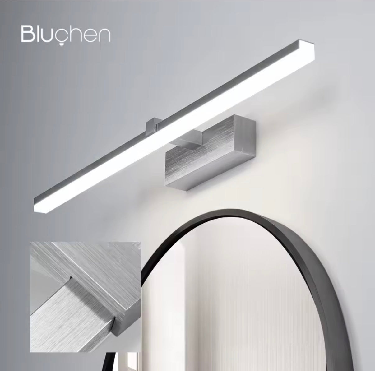 LED Wall Lamp – 40/51cm Hardwired Mirror & Picture Light