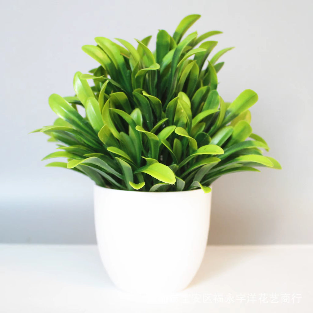 Artificial Potted Plant – Desktop & Shelf Décor for Home or Office