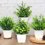 Artificial Potted Plant – Desktop & Shelf Décor for Home or Office