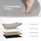 Boucle Ottoman Storage Bench – Folding End-of-Bed Stool, 100L Capacity