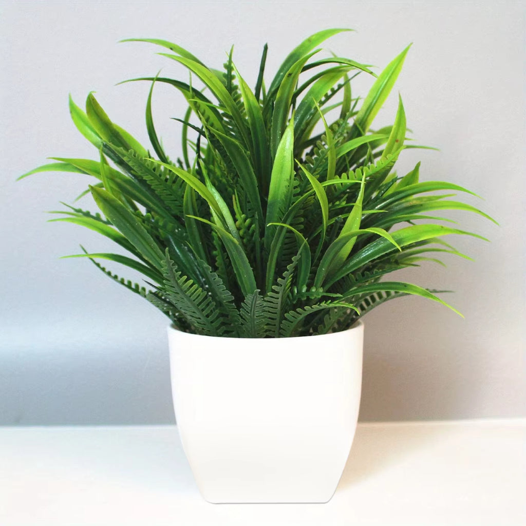 Artificial Potted Plant – Desktop & Shelf Décor for Home or Office