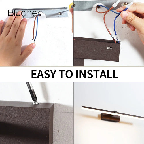  LED Wall Lamp – 40/51cm Hardwired Mirror & Picture Light