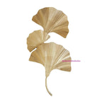 Elegant Ginkgo Biloba Designer Wall Lamp - American Light Luxury for Villa & Hotel Living Rooms