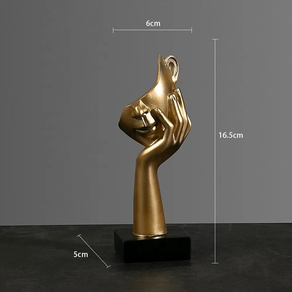 Nordic Resin Abstract luxury Statue