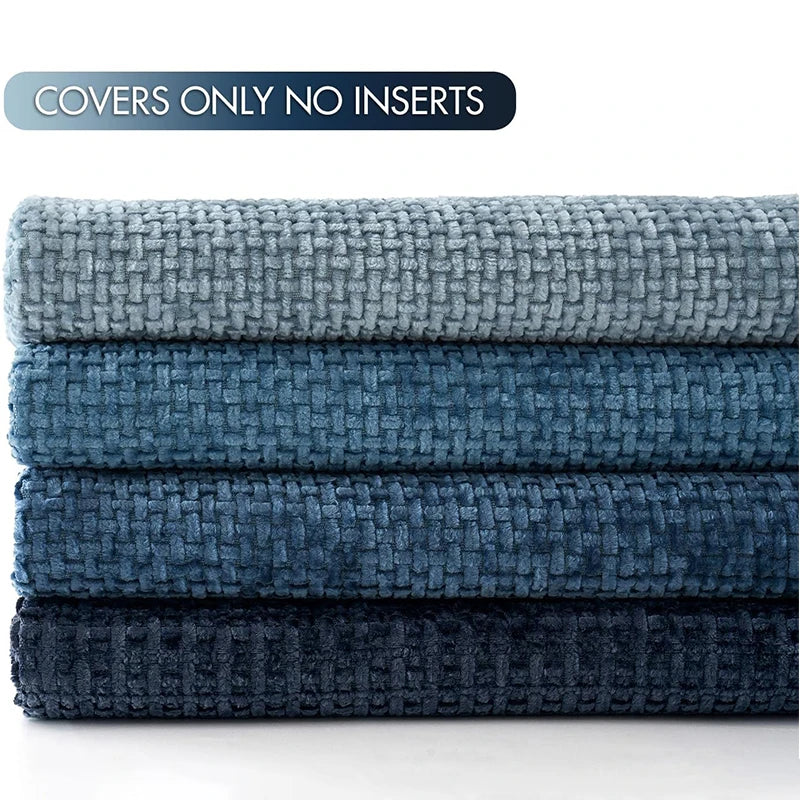 Chenille Boho Throw Pillow Covers