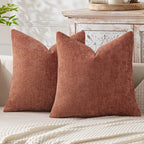 Chenille Boho Throw Pillow Covers