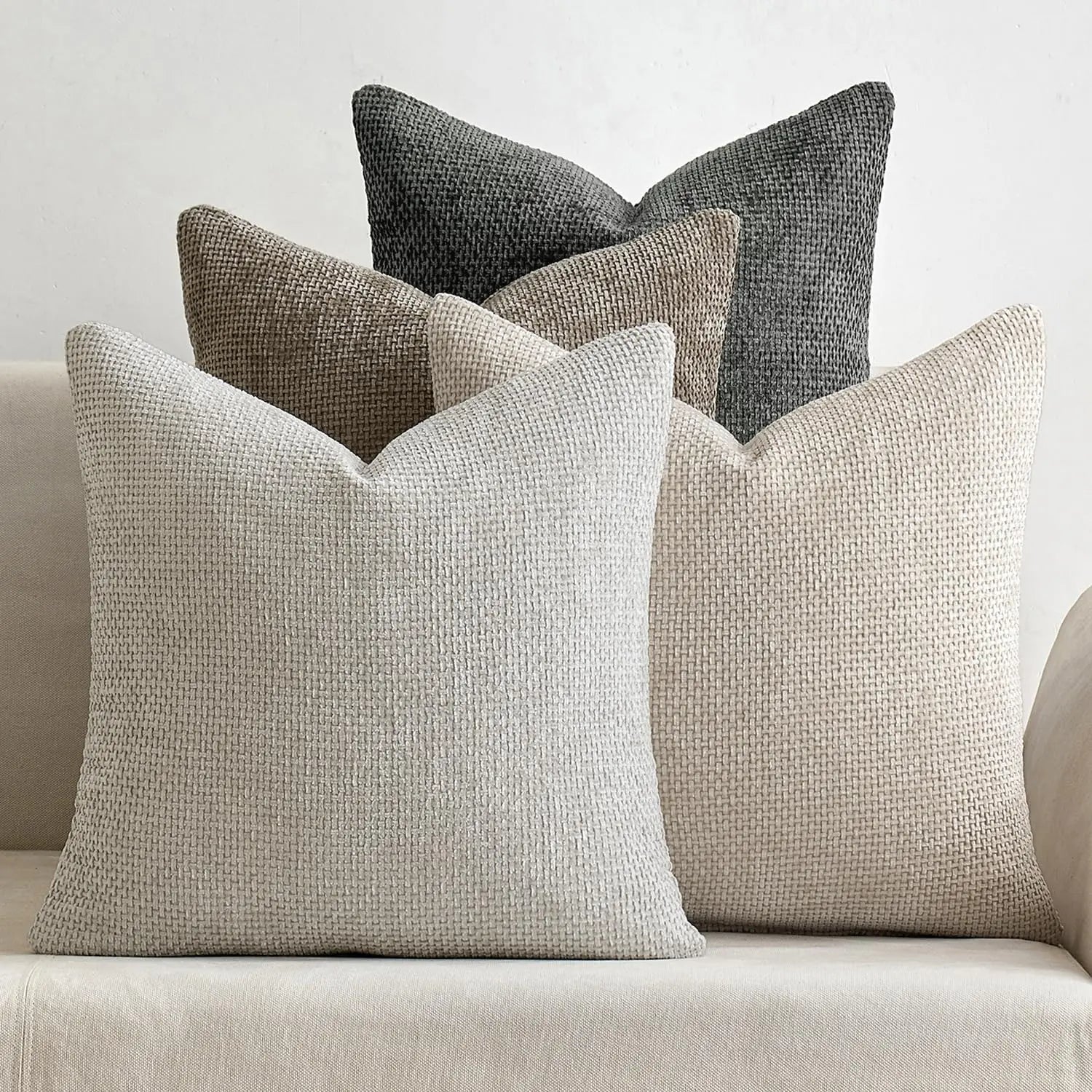 Chenille Boho Throw Pillow Covers