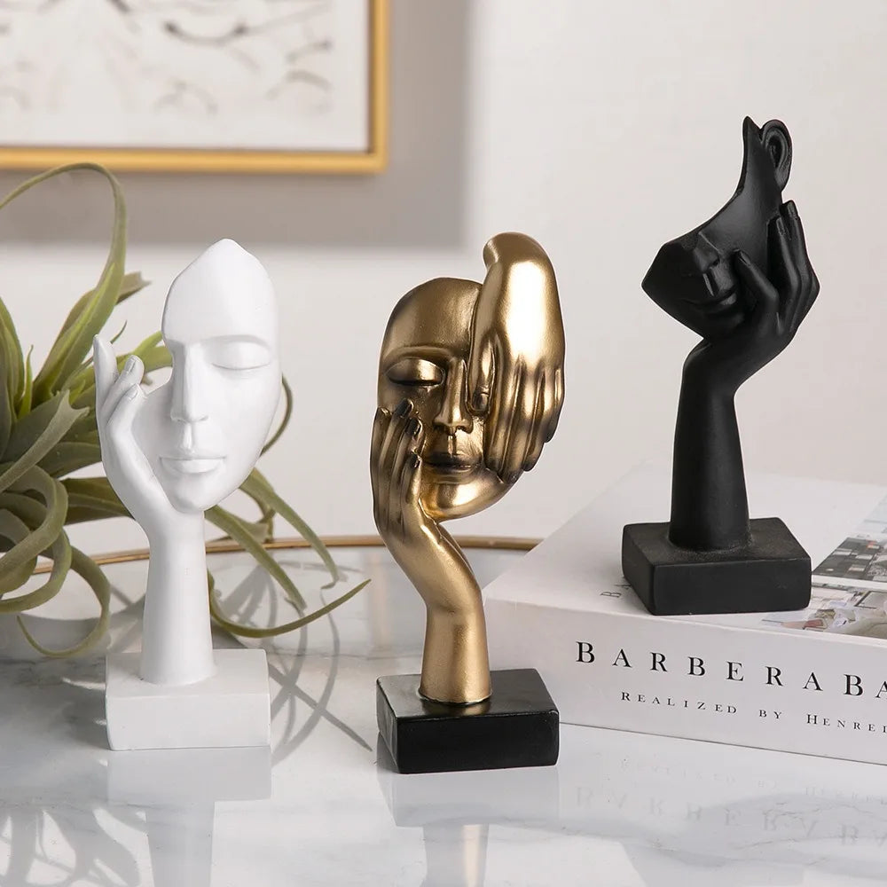 Nordic Resin Abstract luxury Statue