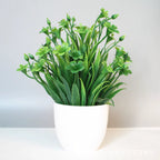Artificial Potted Plant – Desktop & Shelf Décor for Home or Office