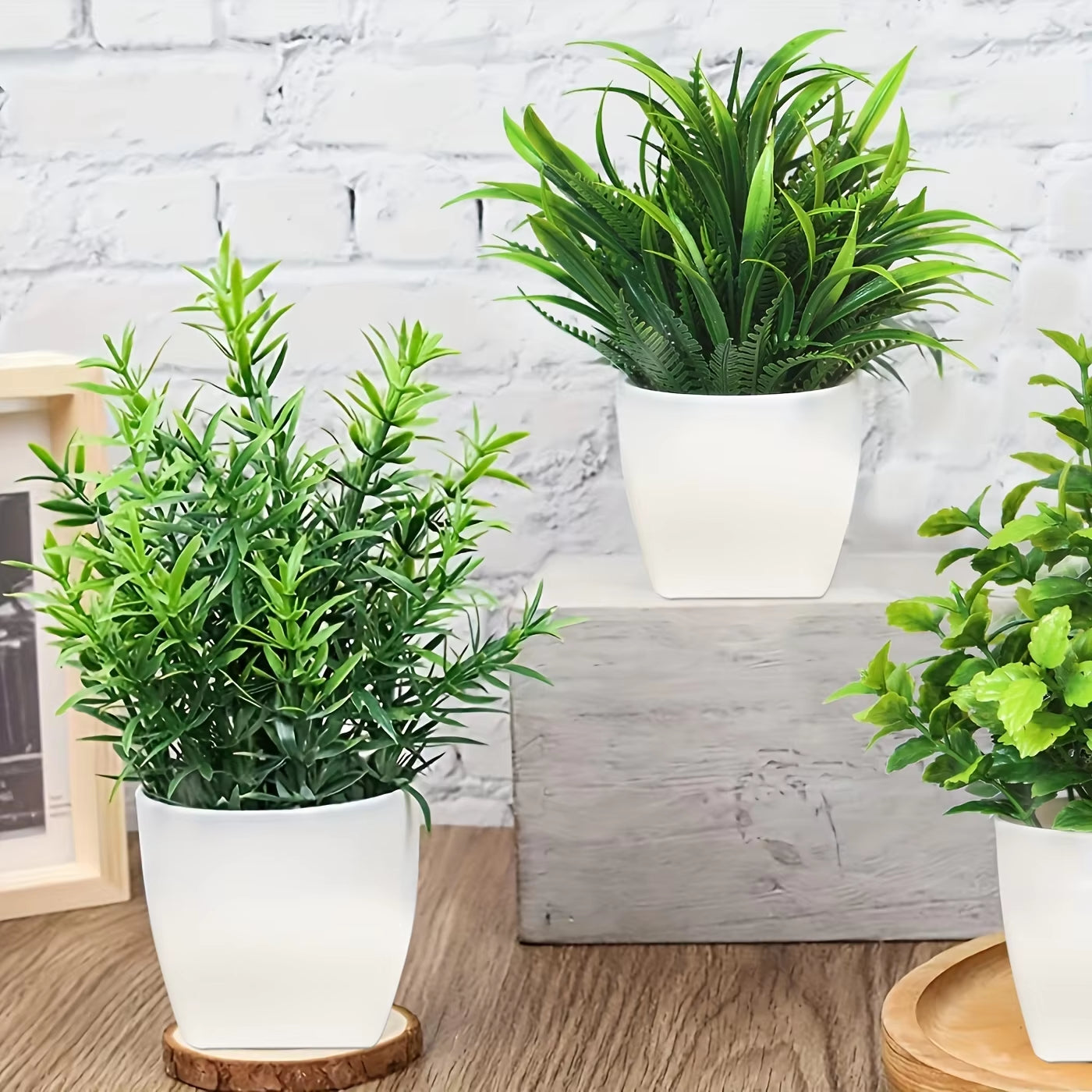 Artificial Potted Plant – Desktop & Shelf Décor for Home or Office